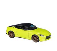 OBTABYBQX Fundición a presión 1:24 For Nissan Z Modelos De Coches De Aleación Escala Exquisito Vehículo Modelo Mostrar Adornos Colección Souvenirs Recuerdo(Yellow)