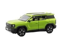 OBTABYBQX Fundición a presión 1:32 For Haval X-Dog SUV Escala Aleación Modelos Coches Pre-construidos Metal Modelo del Vehículo Mostrar Adornos Colección Recuerdo(Green)