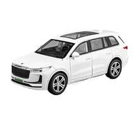 OBTABYBQX Fundición a presión 1:32 para LIDER Ideal UNO Escala Modelos Coches Aleación Realista Pre-Construido Modelo Vehículo Metal Mostrar Colección Recuerdo(White)