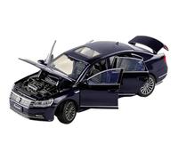 OBTABYBQX Fundición a presión 1:32 para VW Passat 380 TSI Aleación Modelos Automóviles Escala Exquisito Metal Modelo Vehículo Exhibición Colección Souvenirs Recuerdo(Purple)
