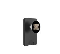 Obtener Citas motivadas Motivacional más Fuerte Que mis Excusas PopSockets PopWallet para MagSafe