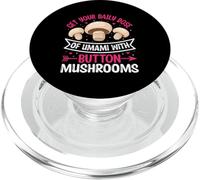Obtenga su dosis Diaria de umami con champiñones PopSockets PopGrip para MagSafe