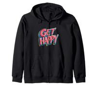 Obtenga un discurso feliz para un día brillante por delante Sudadera con Capucha