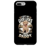 Obtengo mi Buena Apariencia de Daddy Labrador Retriever Dog Lover Carcasa para iPhone 7 Plus/8 Plus