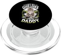Obtengo mi buena apariencia de Daddy Maine Coon Kitten Lover PopSockets PopGrip para MagSafe