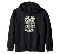 Obtengo mi Buena Apariencia de Daddy Scottish Terrier Dog Lover Sudadera con Capucha