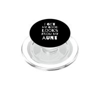 Obtengo mi Buena Apariencia de mi tía, tía, Sobrina de Funny Kids PopSockets PopGrip para MagSafe