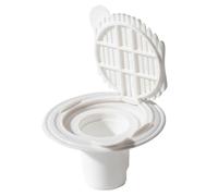 Obturador antiolor para sifón de suelo | antiretorno con magnético impermeable - Filtro de pelo para evacuación de ducha - para baño cocina, lavabo, hotel dormitorio sótano