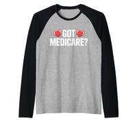 Obtuve Marketing de Agentes de Corredores de Seguros de Salud de Medicare Camiseta Manga Raglan