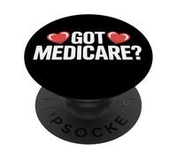 Obtuve Marketing de Agentes de Corredores de Seguros de Salud de Medicare PopSockets PopGrip Adhesivo