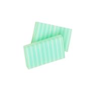 Obulco Belleza - Esponjas Jabonosas Desechables de un Solo Uso - Esponjas de Baño con Gel de Aloe Vera Dermatológico Hipoalergénico - Uso Adulto Bebé y Niño Sin Apena Agua - 4 unidades