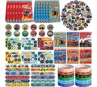 Obussgar Monster Truck Party Favor Supplies incluye bolsas de regalo con temática de Monster Truck