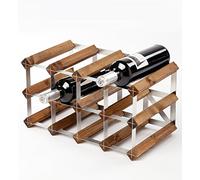 OC ORDEN EN CASA Y MUCHO MAS Botellero Modular 4x2, 12 Botellas