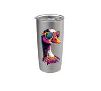 Oca Dulce Gansos Polluelos de Oca Pato Gansitos Vaso térmico de acero inoxidable de doble pared