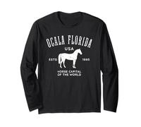 Ocala Florida USA Horse Capital - Diseño Ecuestre Manga Larga