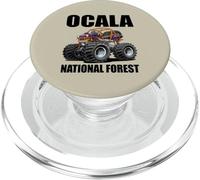 Ocala National Forest Florida 4x4 Offroad Diseño de Dibujos Animados PopSockets PopGrip para MagSafe