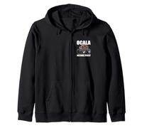 Ocala National Forest Florida 4x4 Offroad Diseño de Dibujos Animados Sudadera con Capucha