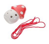 Ocarina 1 ocarina de viento con forma hongo y 6 agujeros, diseño creativo