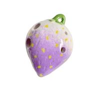 Ocarina 1 ocarina for principiantes, portátil, con forma de fresa y 6 agujeros(Color 5)