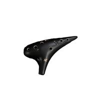 Ocarina 12 Hoyos Alto C Ocarina De Cerámica Negra Ahumada Ocarina AC De Doce Hoyos Ocarina Profesional Para Tocar