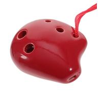 Ocarina 2 Ocarinas de cerámica 6 agujeros, mini flauta, instrumento musical for principiantes