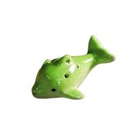 Ocarina 6 Agujeros Adecuada for Jugar o Regalar (Color : GREEN)