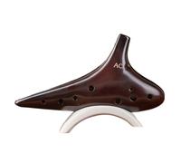 Ocarina Ahumada De 12 Agujeros AC SG Multitono Introducción Al Autoaprendizaje(12-hole AC tuning)