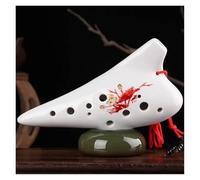 Ocarina Alto C De 12 Agujeros Con Borde Flauta Ocarina Tipo Vertical Ocarina Hecha A Mano Del Tiempo Ocarina De 12 Agujeros(Pattern 2)