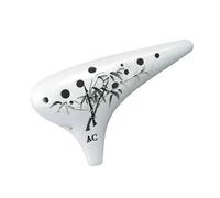 Ocarina Alto C De Cerámica Con 12 Agujeros Llave AC Ocarina Of Time Regalo De Instrumentos Musicales Profesionales(Style 5)