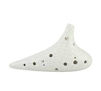 Ocarina Alto C de doce agujeros, llave Tao Xun para principiantes, esmalte de grietas, instrumento Musical profesional de Ocarina, instrumento de ocarina