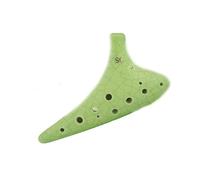 Ocarina Alto C Soprano C Tono Ocarina Instrumentos 12 Agujeros Cerámica Hecha A Mano Instrumentos Musicales Profesionales (Color : Soprano C)