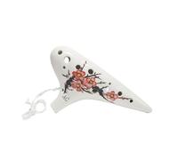 Ocarina Alto Do de 12 agujeros, instrumento musical de cerámica premium for principiantes y profesionales, AC-Ocarinas porcelana(12AC Paintings(Performance))