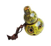Ocarina C de 6 agujeros, instrumento de calabaza de cerámica para principiantes, práctica portátil y estudio de música, instrumento de viento de cerámica, instrumento de viento escolar, introducción