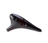 Ocarina Cerámica Alto C Ocarina Alto C de 12 agujeros, Ocarinas cerámica AC, verdes for principiantes, enseñanza, rendimiento, instrumento musical profesional Orff para Principiantes