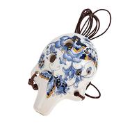 Ocarina De 6 Agujeros De Estilo Retro Para Instrumentos Musicales De Arcilla Cerámica Diseño Portátil Y Resistente Para Instrumentos De Viento