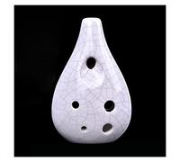Ocarina de 6 agujeros Ocarina de seis agujeros Alto C tono ahumado AC Ocarina principiante estudiante Ocarina instrumento Musical ocarina instrumento