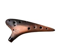 Ocarina De Arena Púrpura, 12 Agujeros, Alto AC, Actuación Profesional BC AF AGSCFSG Tune, Conjunto De Instrumentos De Siete Piezas Para Principiantes (Color : SC tune)