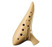 Ocarina de cerámica de 12 agujeros para principiantes, diseño portátil, amplia gama de tonos, construcción compacta