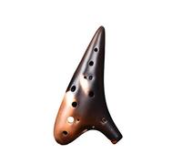 Ocarina De Cerámica, Ocarina De 12 Agujeros, Fuego De Paja Clásico, Tonos Alto C, Ocarina De Cerámica, Flauta China, Instrumento Musical