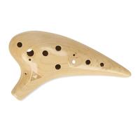 Ocarina de madera de arce alto C de 12 agujeros, ocarina tenor C, idea de regalo para los fanáticos del juego