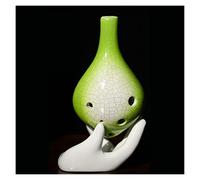 Ocarina de nivel básico para principiantes de 6 hoyos Tono Alto C profesional de seis hoyos Estudiantes para niños Adultos Tao Xun Instrumento musical Instrumento de ocarina (2)