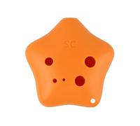 Ocarina de resina plástica con clave C instrumento para principiantes con 6 agujeros