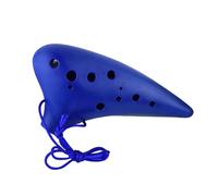 Ocarina de resina plástica de 12 agujeros C Tune High Pitch SC Tune para principiantes (1)