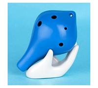 Ocarina de resina plástica de 6 orificios Alto C-tune Plástico de seis orificios AC Ocarina Instrumento de viento para principiantes instrumento de ocarina (6)