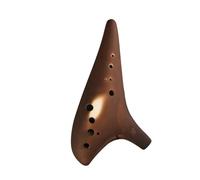 Ocarina De Soldadura Ahumada De 12 Agujeros Ocarina Alto F Tono Ocarina Para Principiantes Enseñanza Ocarina Ocarina De Calidad De Sonido De 12 Agujeros Con Bolsa