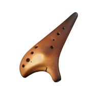 Ocarina De Soldadura Ahumada De 12 Agujeros, Ocarina De Tono Alto G, Ocarina Para Enseñanza Principiante, Ocarina De Calidad De Sonido De 12 Agujeros Con Bolsa