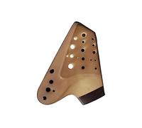 Ocarina de tres tubos AC/AG/AF/BC/AbE Ocarinas de 3 tubos for profesional y rendimiento, flauta de cerámica hecha a mano porcelana(AF)
