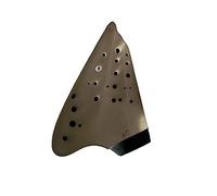 Ocarina de tres tubos AC/AG Ocarinas de 3 tubos for interpretación profesional, flauta de cerámica hecha a mano porcelana(AC front open)