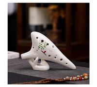 Ocarina Flauta Profesional Para Principiantes, 12 Agujeros, Tono Alto C, Tao Xun, Instrumento Musical (Color : 02)