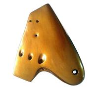 ocarina instrumento 16 Agujeros Triple Ocarina Instrumentos Musicales Profesionales Accesorios Ocarinas Flauta (Color : Gold)